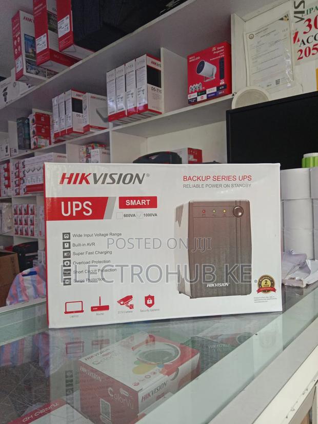 Hikvision Smart Ups 1000va for Cctv, Router Pc