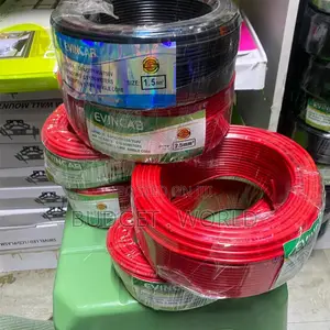 Single Core Cable 1.5mm 90m – Red Black Yellow Electrical Wiring Cable