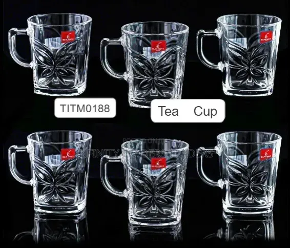 6 PCS Glasses Tea