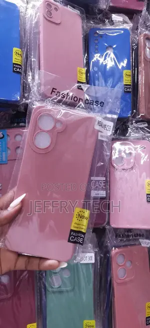 Realme C33 Soft Pink Ultra Thin Soft Silicone Case