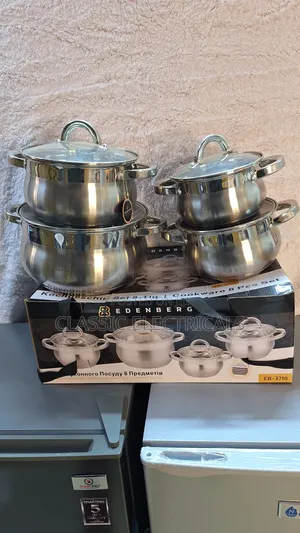 8 PCS Edenberg Cookware Set