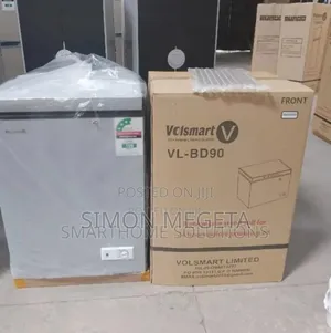 White Volsmart 90l Deep Freezer