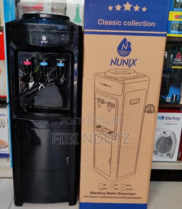 3 Taps Black Nunix Dispenser/Black Dispenser