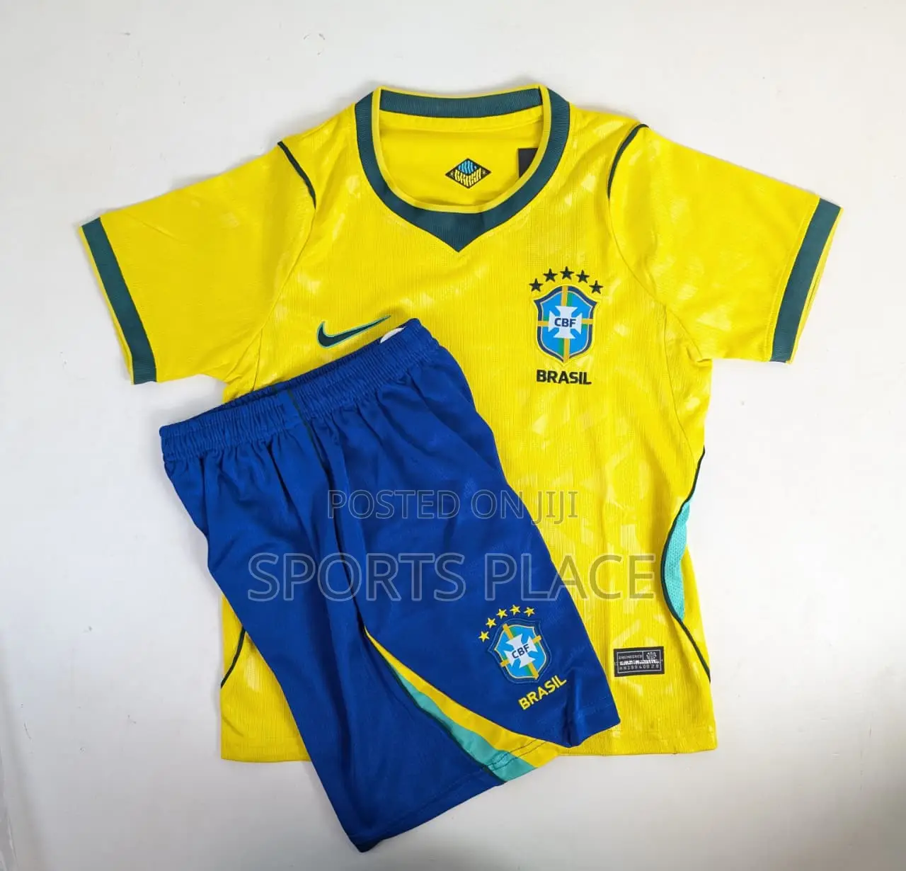 Brazil Home Kids World Cup 2026 Jersey