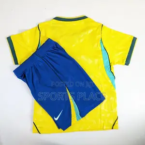 Brazil Home Kids World Cup 2026 Jersey