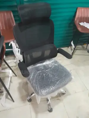 Orthopedic High Back Mesh Office Chair Managerial Headrest Chair