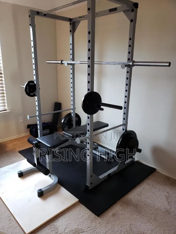 Home Gym Half Rack Strength Training