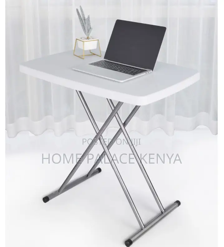 Outdoor Table: Durable Steel Frame Foldable Square Table
