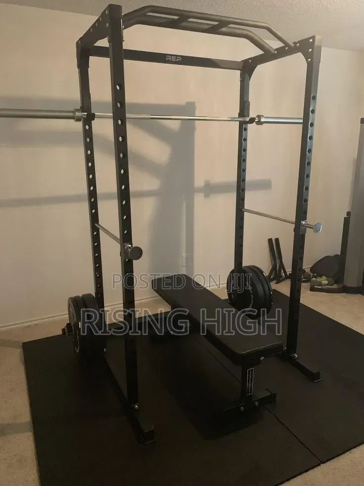 Gym Quality Half Rack For Training