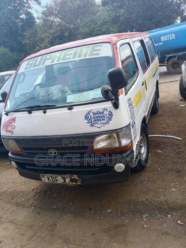 Toyota HiAce 2003 White - thumbnail 6