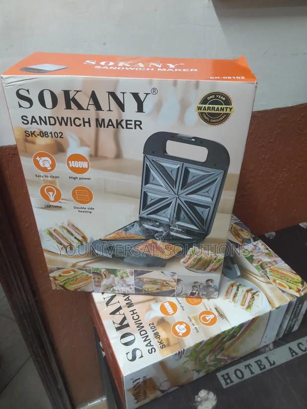 *Sokany Sandwich Maker* Thermostat Control
 *Sk115 Model* - thumbnail 2