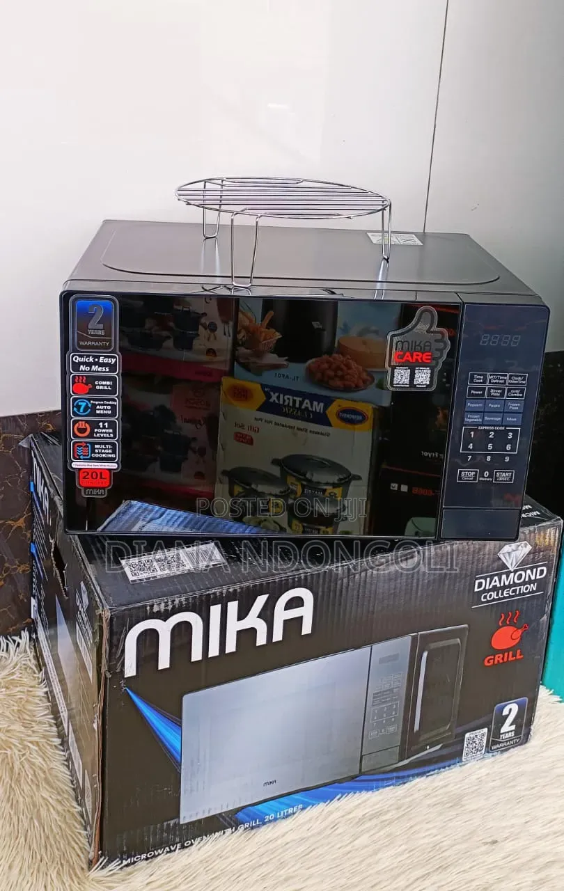 Mika Microwave Oven Grilled 20ltrs Capacity Available at 10000