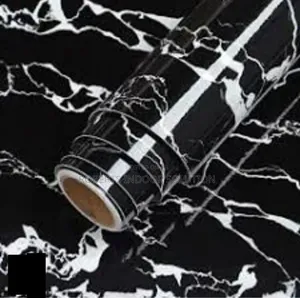 Faux Marble Peel N Stick Wallpaper