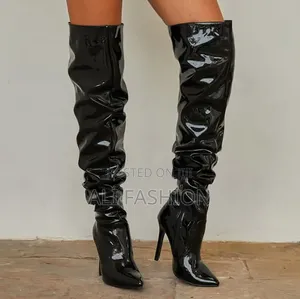 *Wetlook Thighboots *