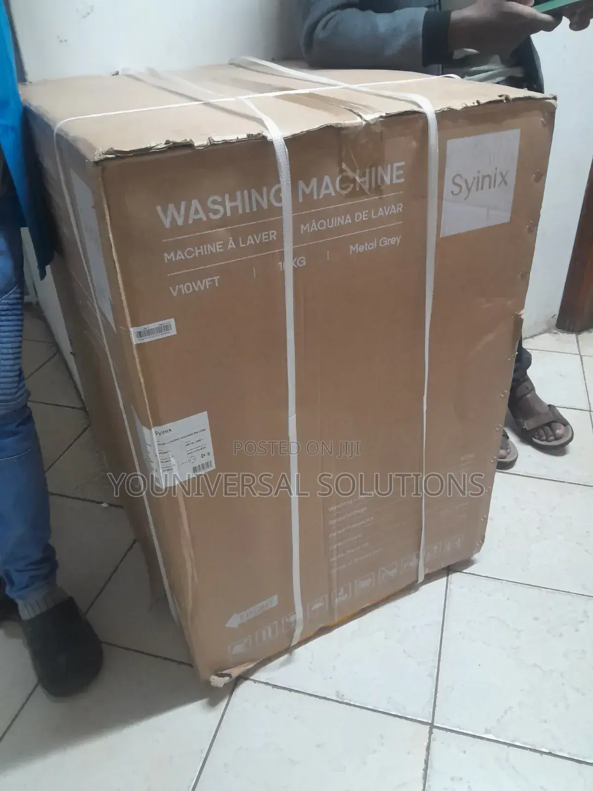 Syinix Washing Machine Frontload 
Wash Spin 10kg