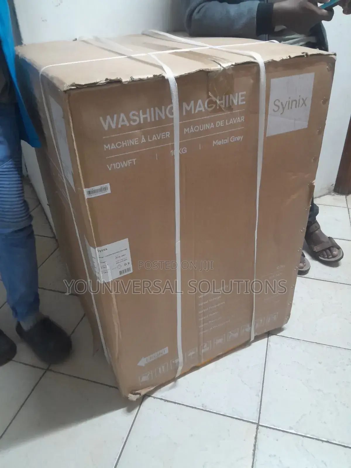 Syinix Washing Machine Frontload 
Wash Spin 10kg