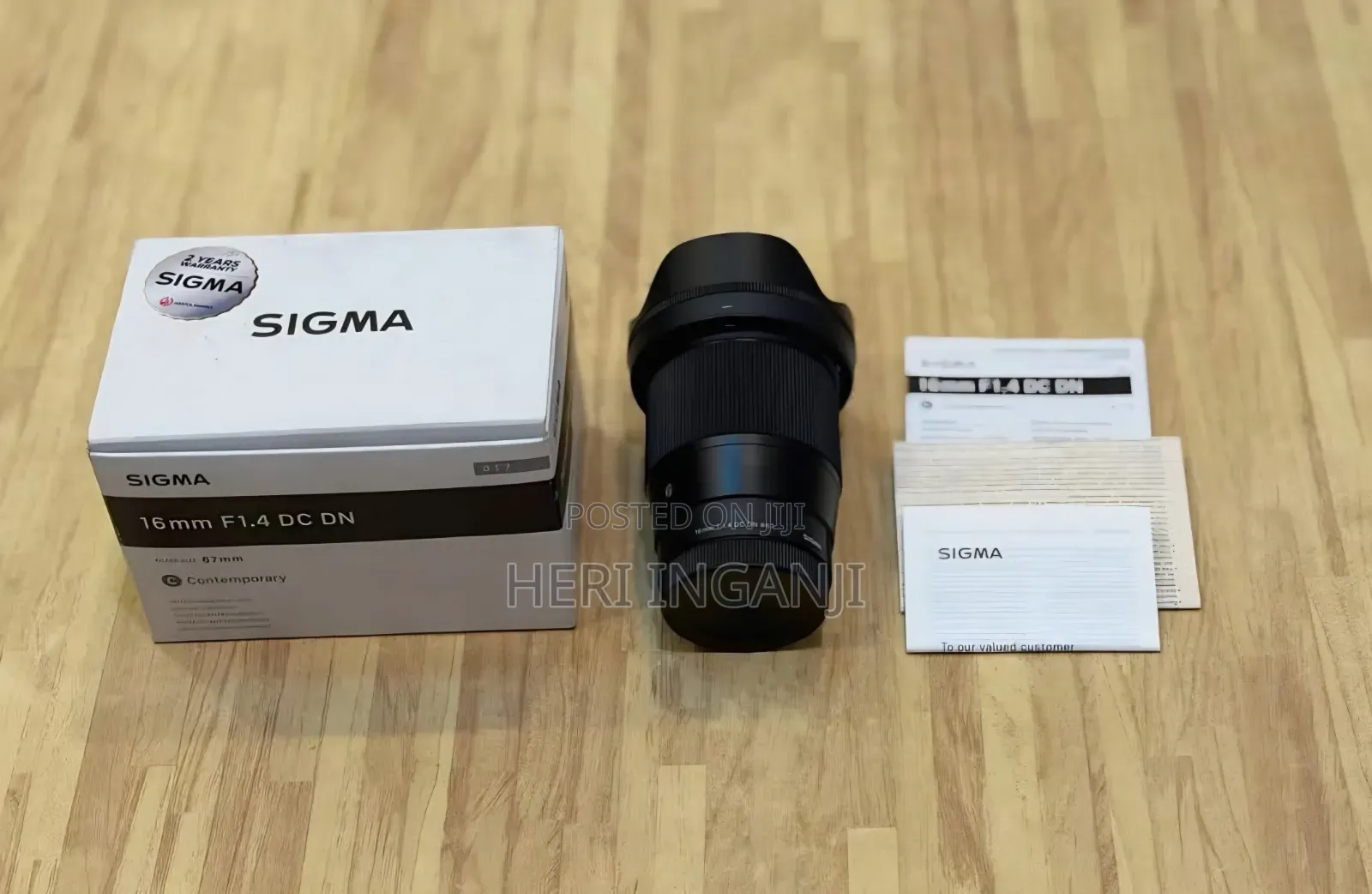 Sigma Sony 16mm F 1.4dc Dn