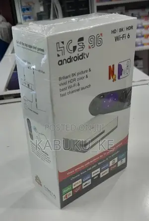 Hcs96 Android14 Set Top Box With Dual Band Wi-Fi Resolution 4+64gb