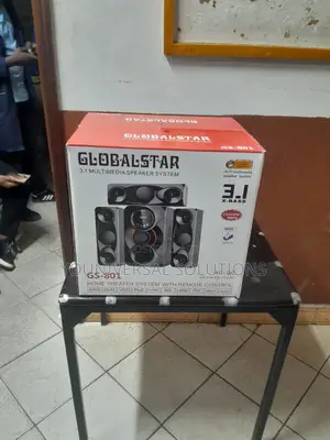 3.1ch Globalstar Hometheatersystem With Remote Control Woofer Syster
