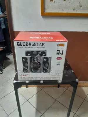 3.1ch Globalstar Hometheatersystem With Remote Control Woofer Syster