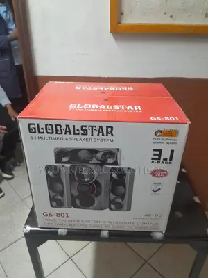 3.1ch Globalstar Hometheatersystem With Remote Control Woofer Syster