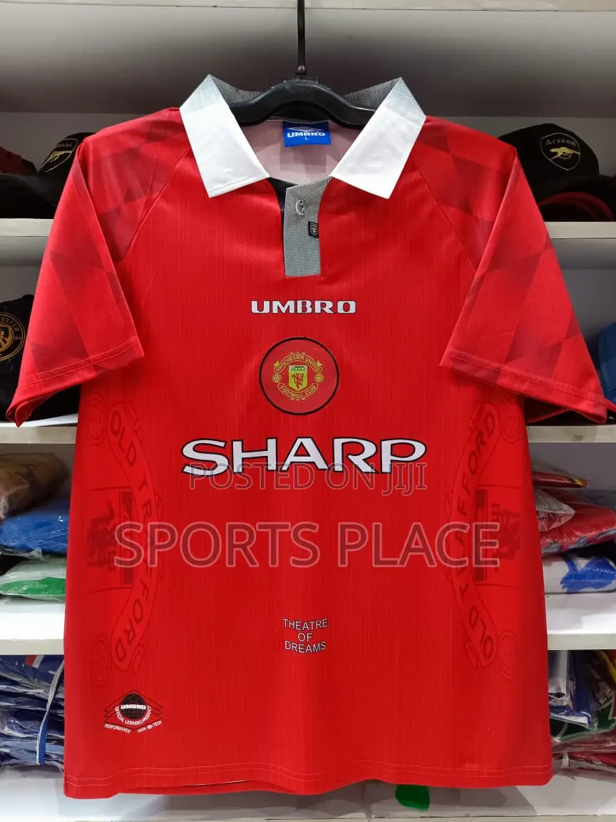 1996-1998 Umbro Manchester United Home Retro