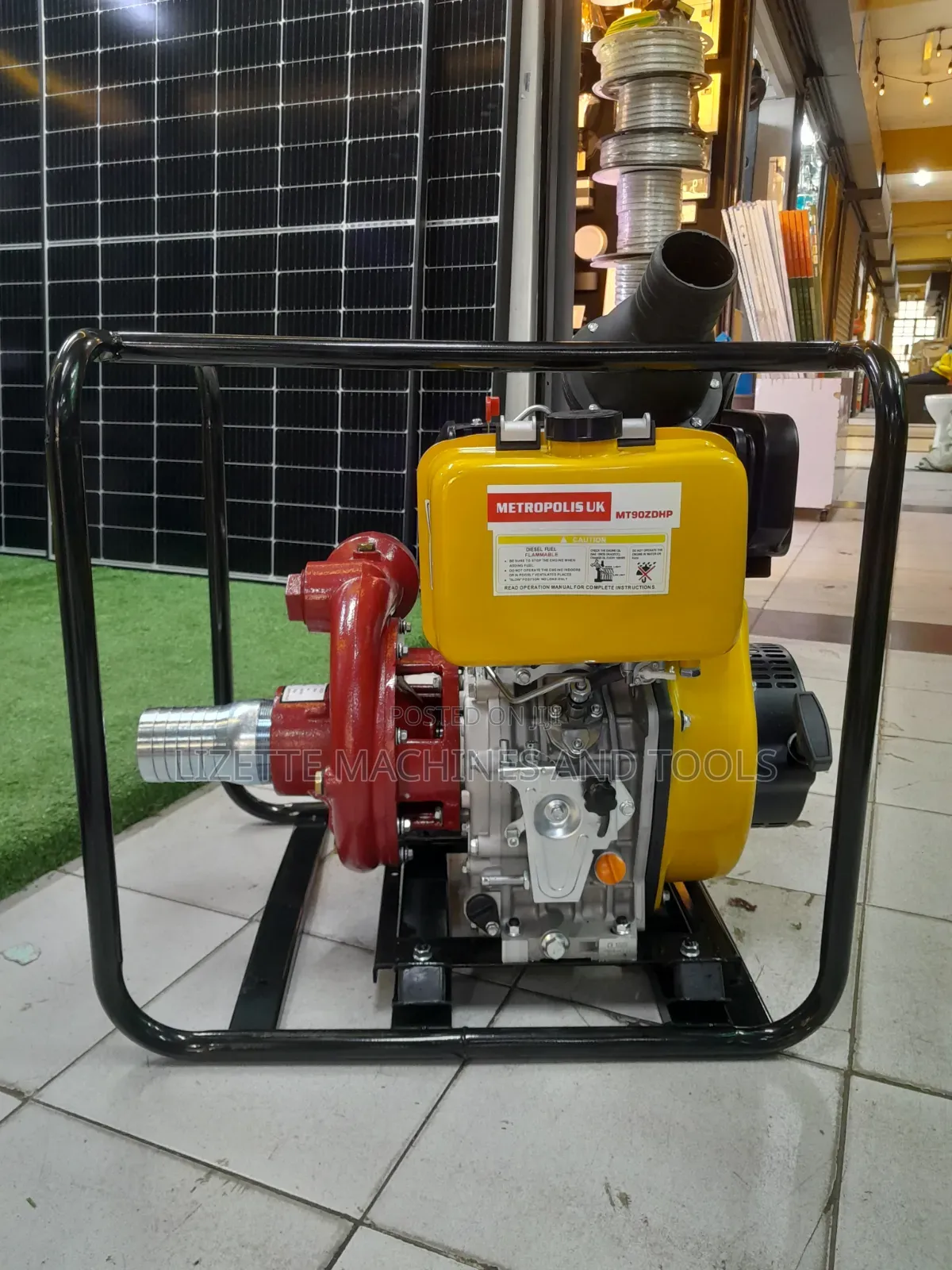 16hp Metropolis Uk High Pressure 3" Diesel Water Pump