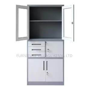 Office 2 Door Storage With Safe.