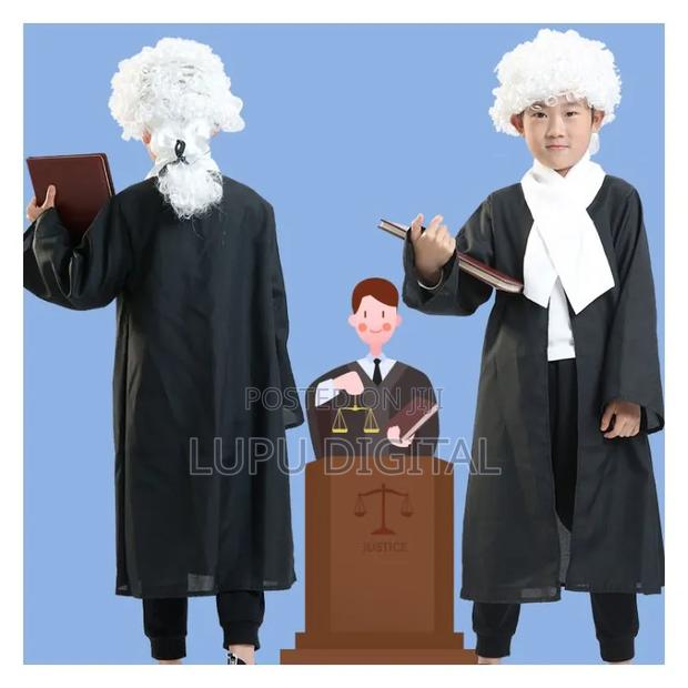 Kids Judge Costume Professional Court Outfit