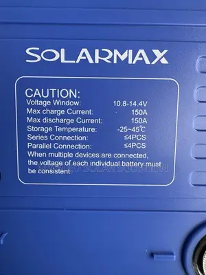 Lithium Iron Battery 12.8v 300ah
