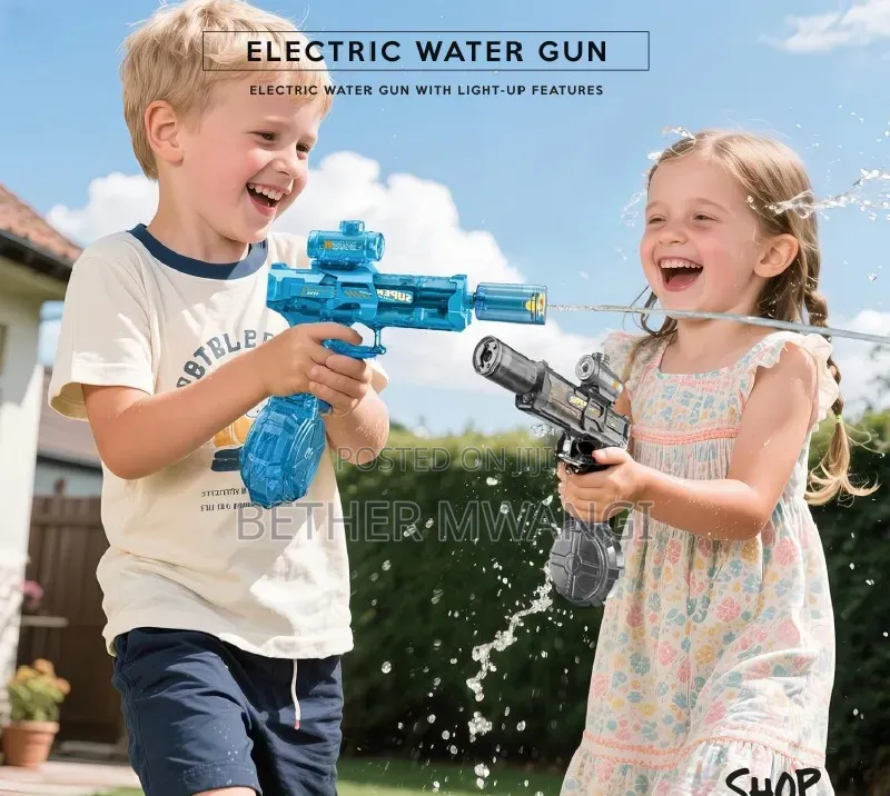 Electric Water Gun With Rechargeable Battery in Kenya