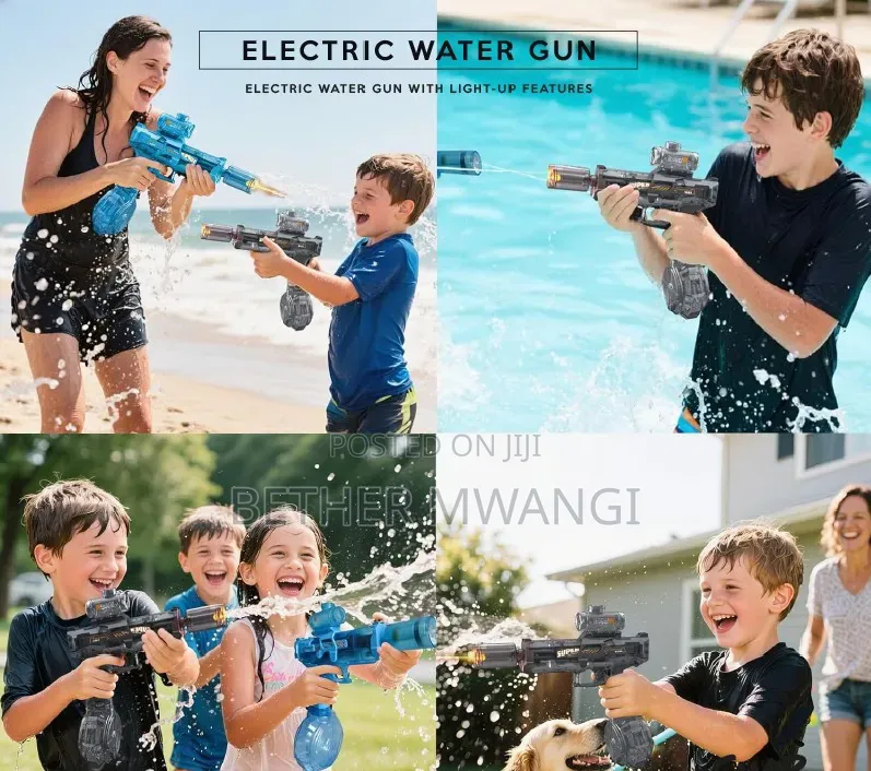 Electric Water Gun With Rechargeable Battery in Kenya