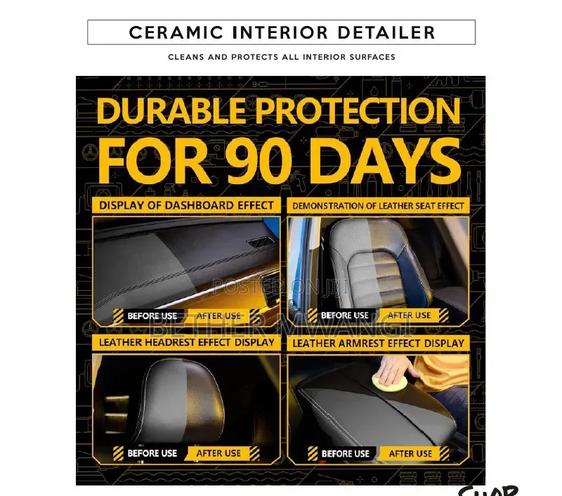 Multipurpose Car Interior Ceramic Detailer
