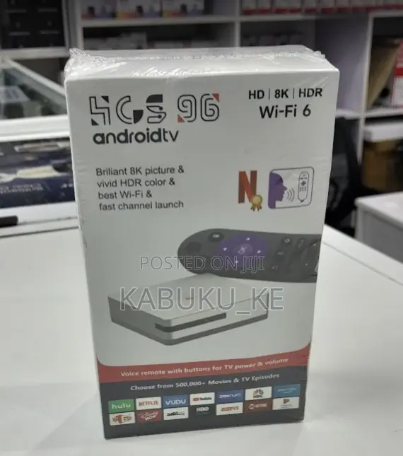 HCS 96 Tv Box 4gb + 64gb Smart Android Tv