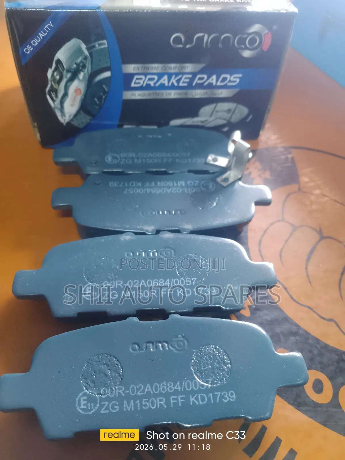 X Trail Brake Pad Rearasmco Brand Available