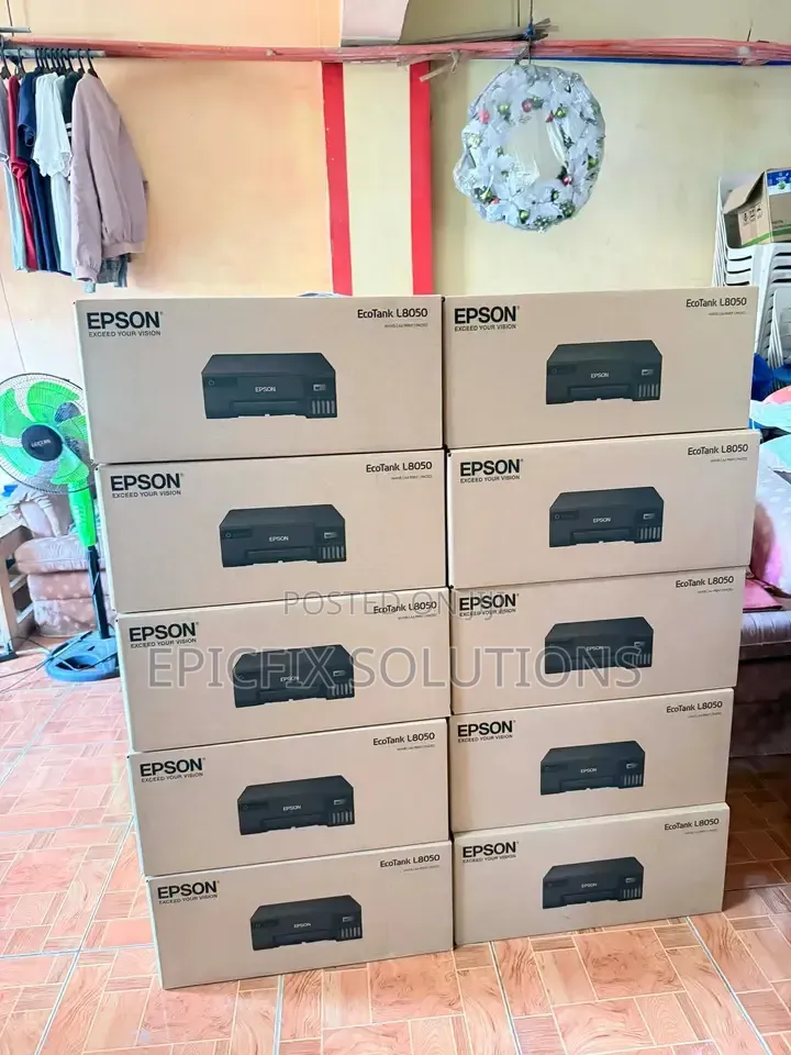 Epson L8050 PVC Cards Printer, Printable Up to A4 Size