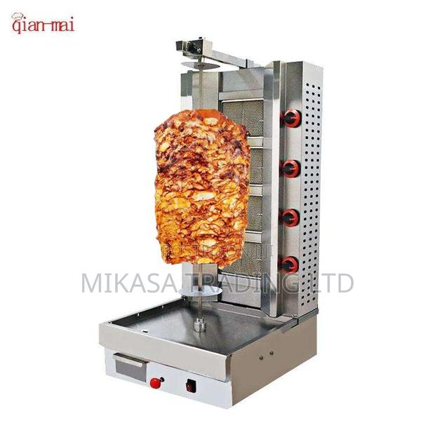 4 Burner Shawarma Machine