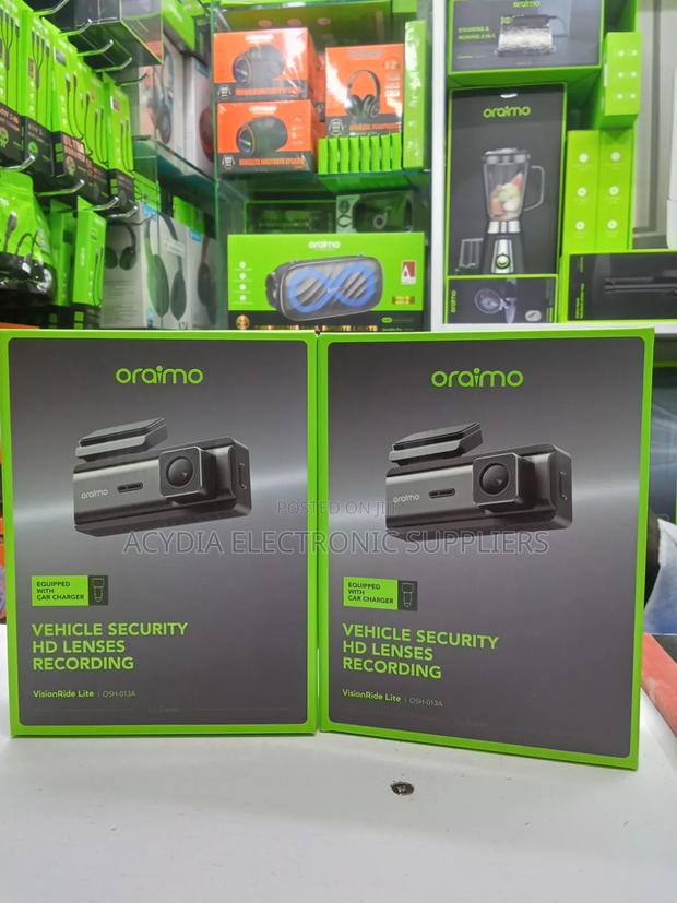 Oraimo Visionride Lite Hd Recording Safe Guard Car Corder