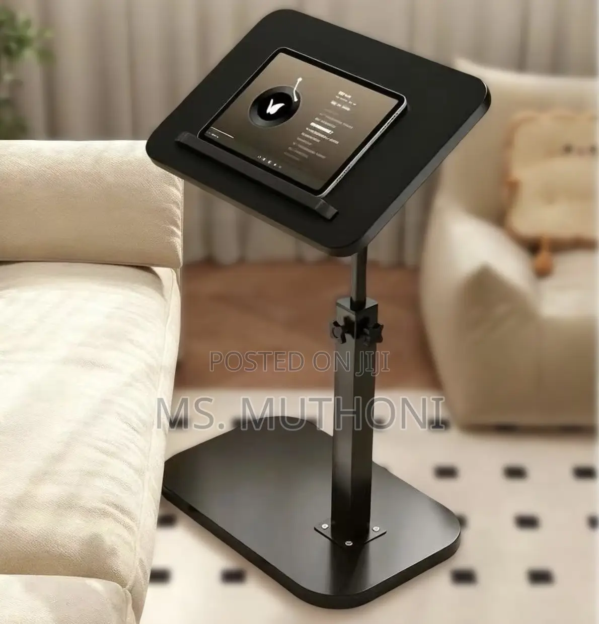 360 Degrees Swivel Height Adjustable Multipurpose Table