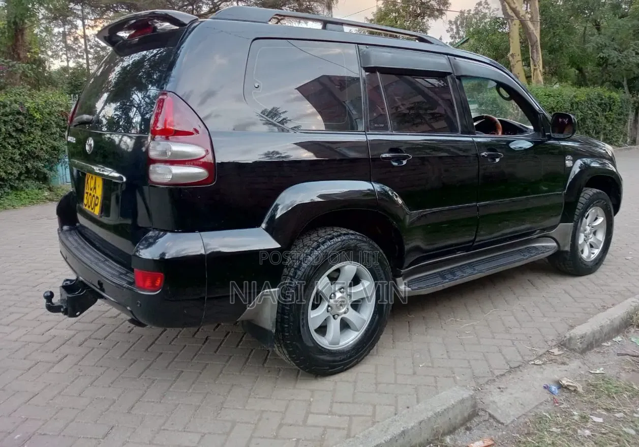 Toyota Land Cruiser Prado 3.0 D-4D 5dr 2007 Black