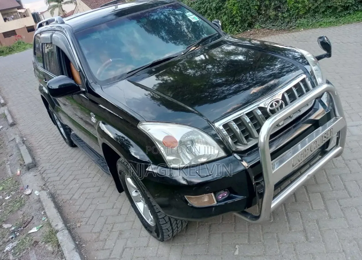 Toyota Land Cruiser Prado 3.0 D-4D 5dr 2007 Black