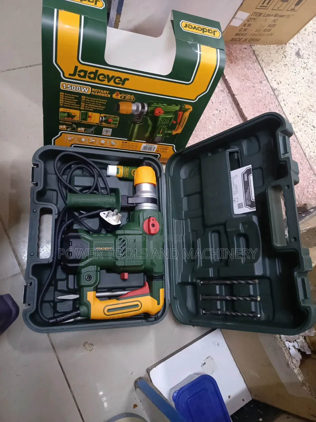 Jadever 1500watts Rotary Hammer / Electric Rotary Hammer