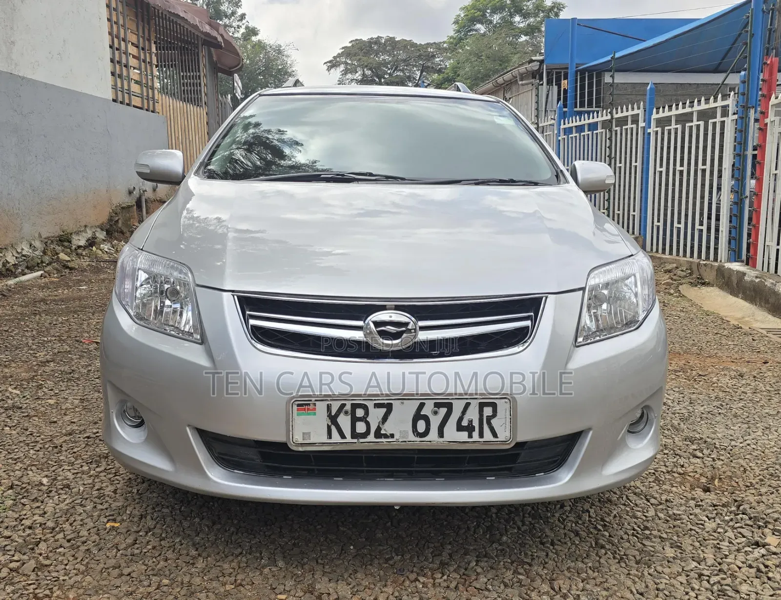 Toyota Corolla Fielder 2007 Silver