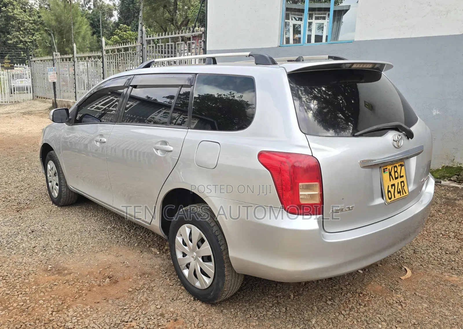 Toyota Corolla Fielder 2007 Silver