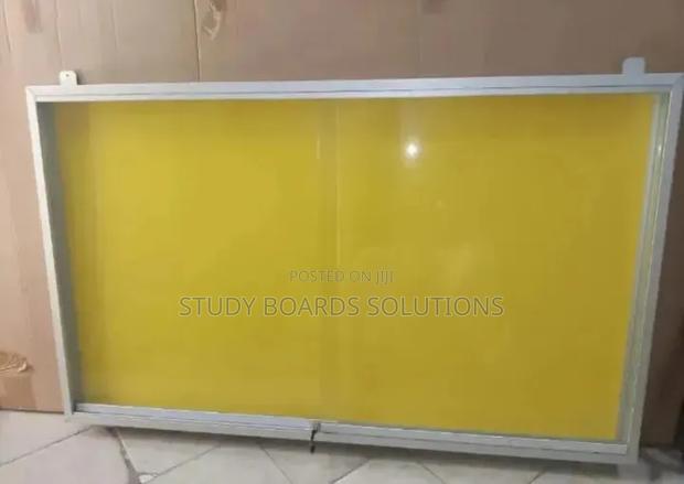 Lockable Glass Notice Board /Public Information Boards - main view