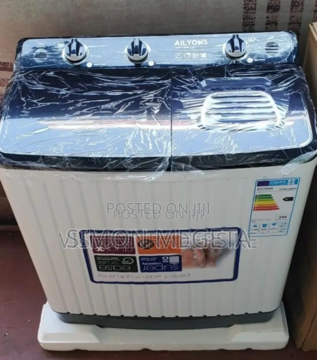 White New Ailyon 8kg Washing Machine