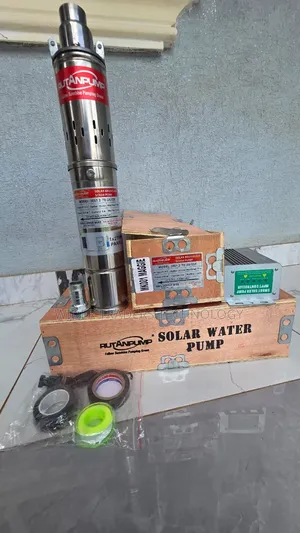 Rutan Solarpump
70m by 275watts
Comes With Inverter