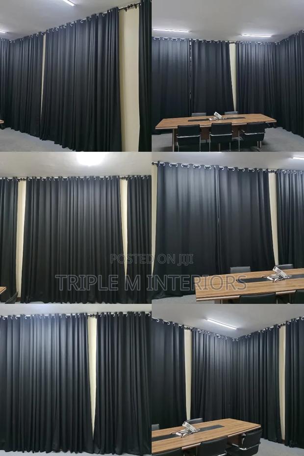 Textured Linens With Hidden Blackout Linings