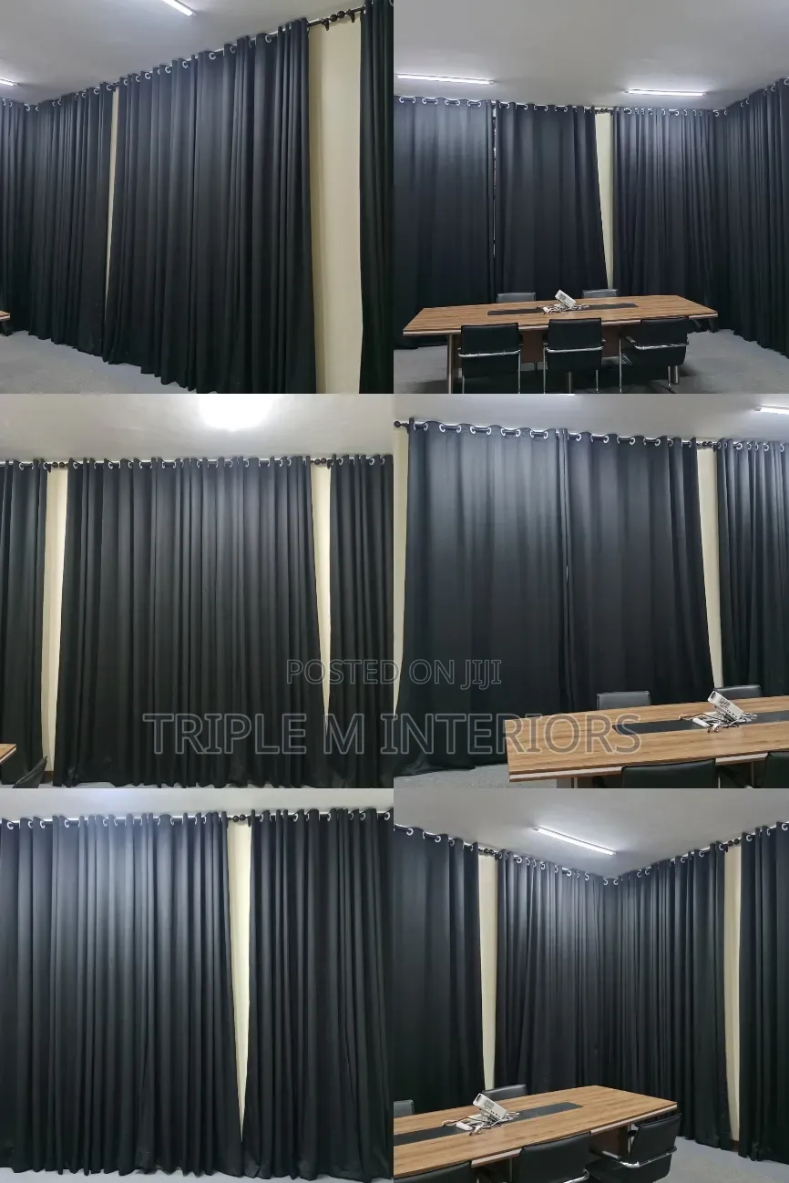 Textured Linens With Hidden Blackout Linings