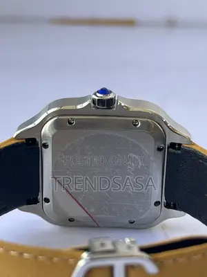 Cartier Santos Mustard Straps Watch